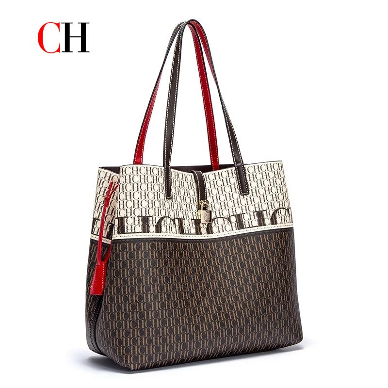 Luxury Bags Brands For Women - CH Ladies Handbag Large Capacity Shoulder