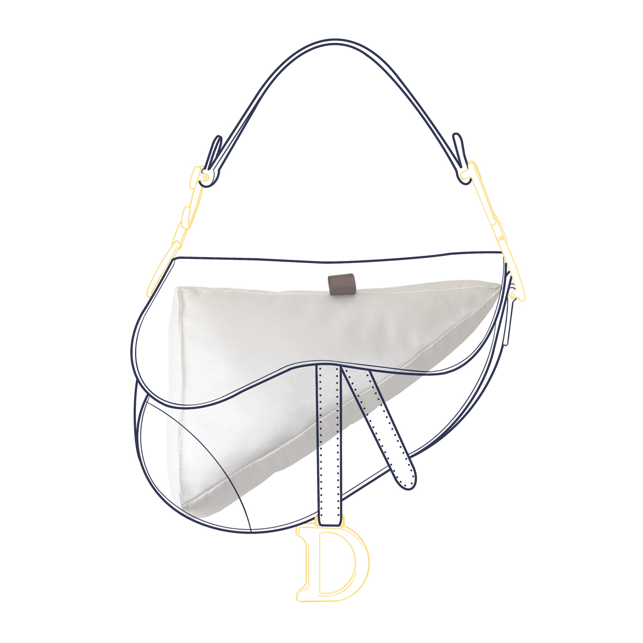 Fit For Saddle Bag Luxury Hand - Luxury Bags Dior review and price