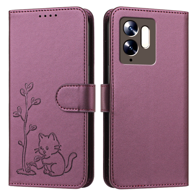 Cats & Trees Pattern Leather P - Luxury Bags Kl review and price
