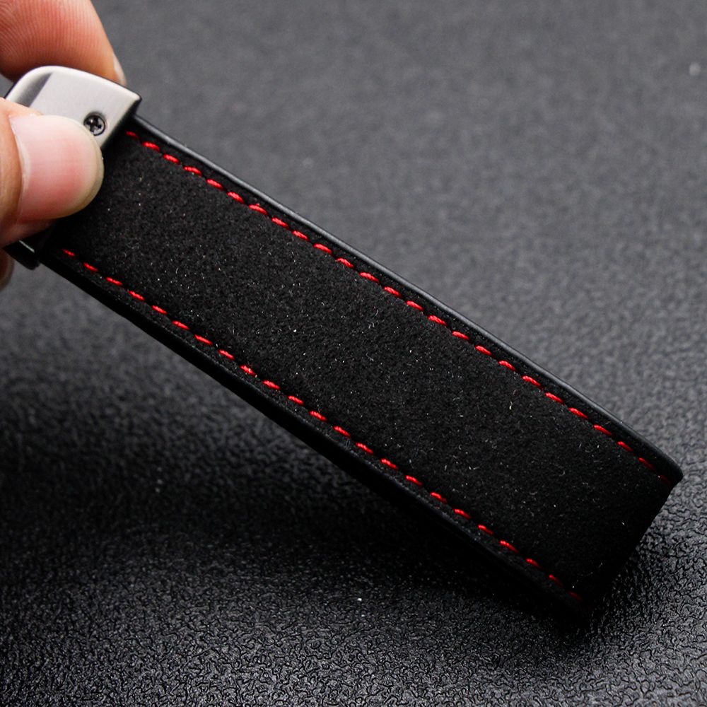 Suede Leather Car Keychain Hig - Luxury Xmas Bags review and price