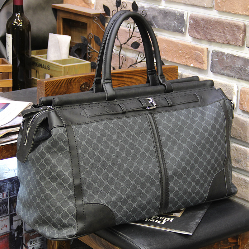 Fashion Plaid Travel Bag Men H - Luxury Tote Bags With Zipper review and price