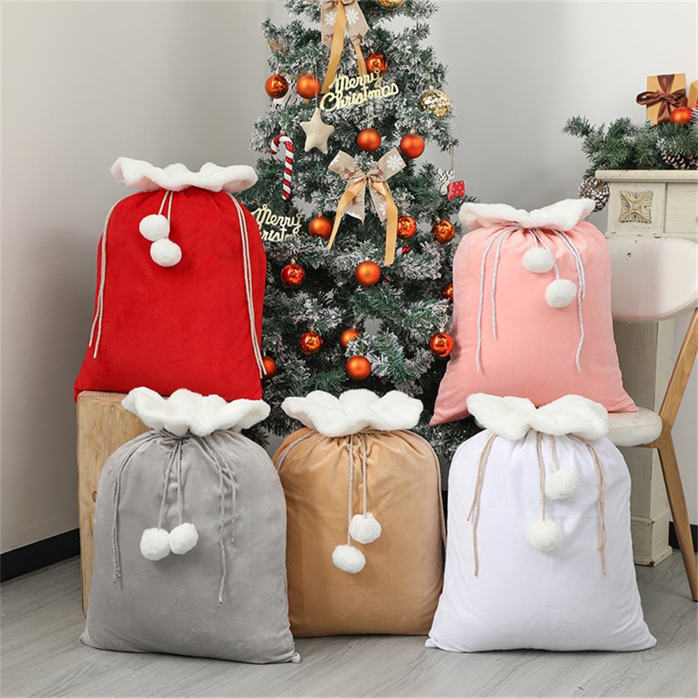 Custom Name Plush Christmas Sa - Luxury Xmas Bags review and price