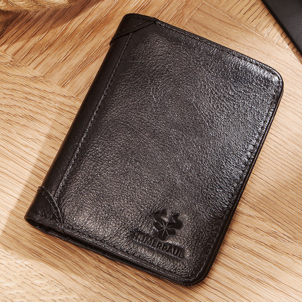 Genuine Leather Mens Wallet RF - Luxury Bags Photos review and price