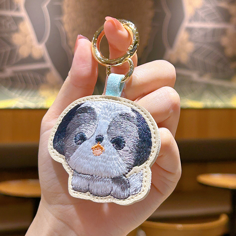 Embroidery Keychain Cute Rabbi - Luxury Xmas Bags review and price