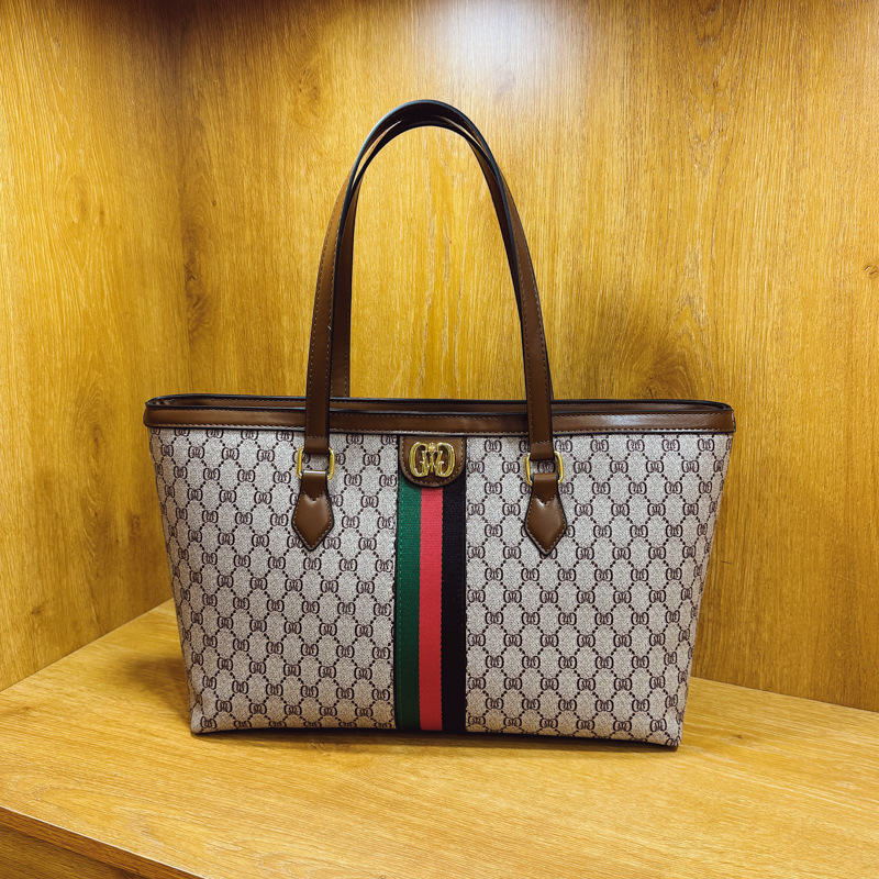 Women Vintage Monogram Tote Sh - Tote Bag Leather Monogram review and price