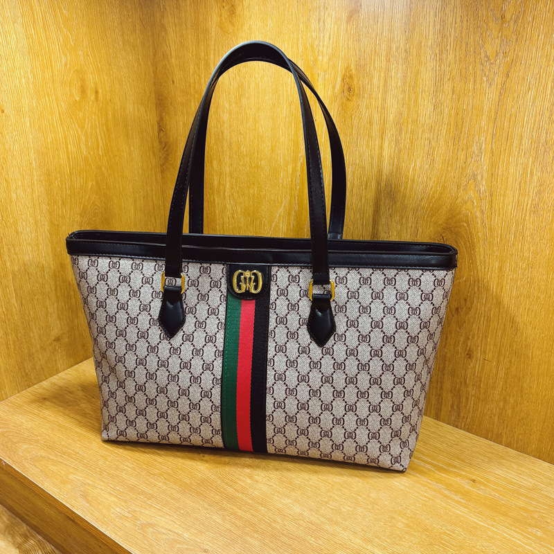 Women Vintage Monogram Tote Sh - Tote Bag Leather Monogram review and price