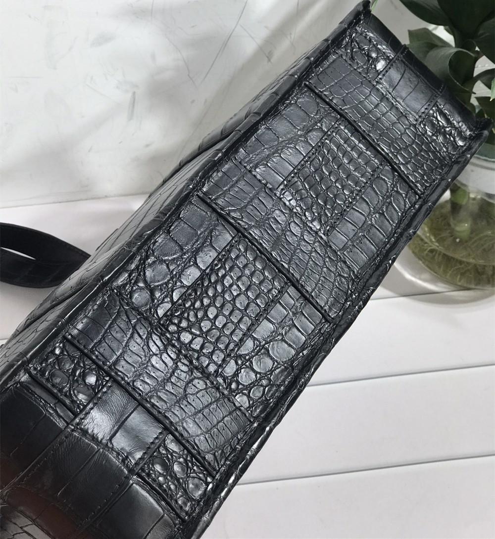 New Crocodile Leather Laptop B - Luxury Tote Bags With Zipper review and price