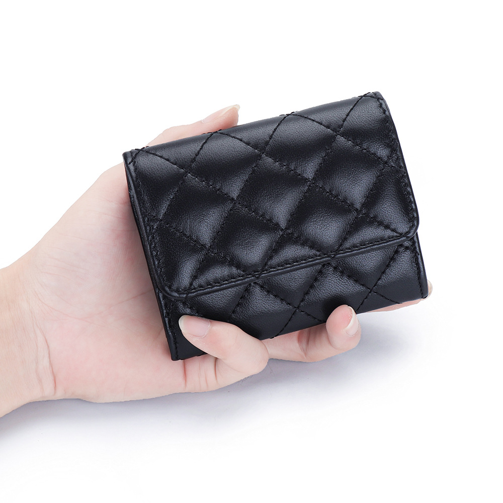 Sheepskin Quilted Card Holder  - Luxury Quilted Bags review and price