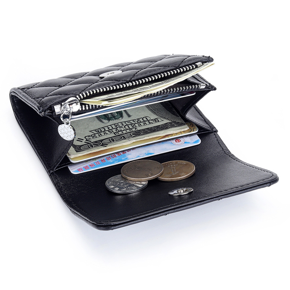 Sheepskin Quilted Card Holder  - Luxury Quilted Bags review and price