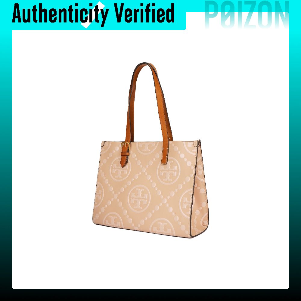 TORY BURCH Tory Burch T Monogr - Tote Bag Leather Monogram review and price