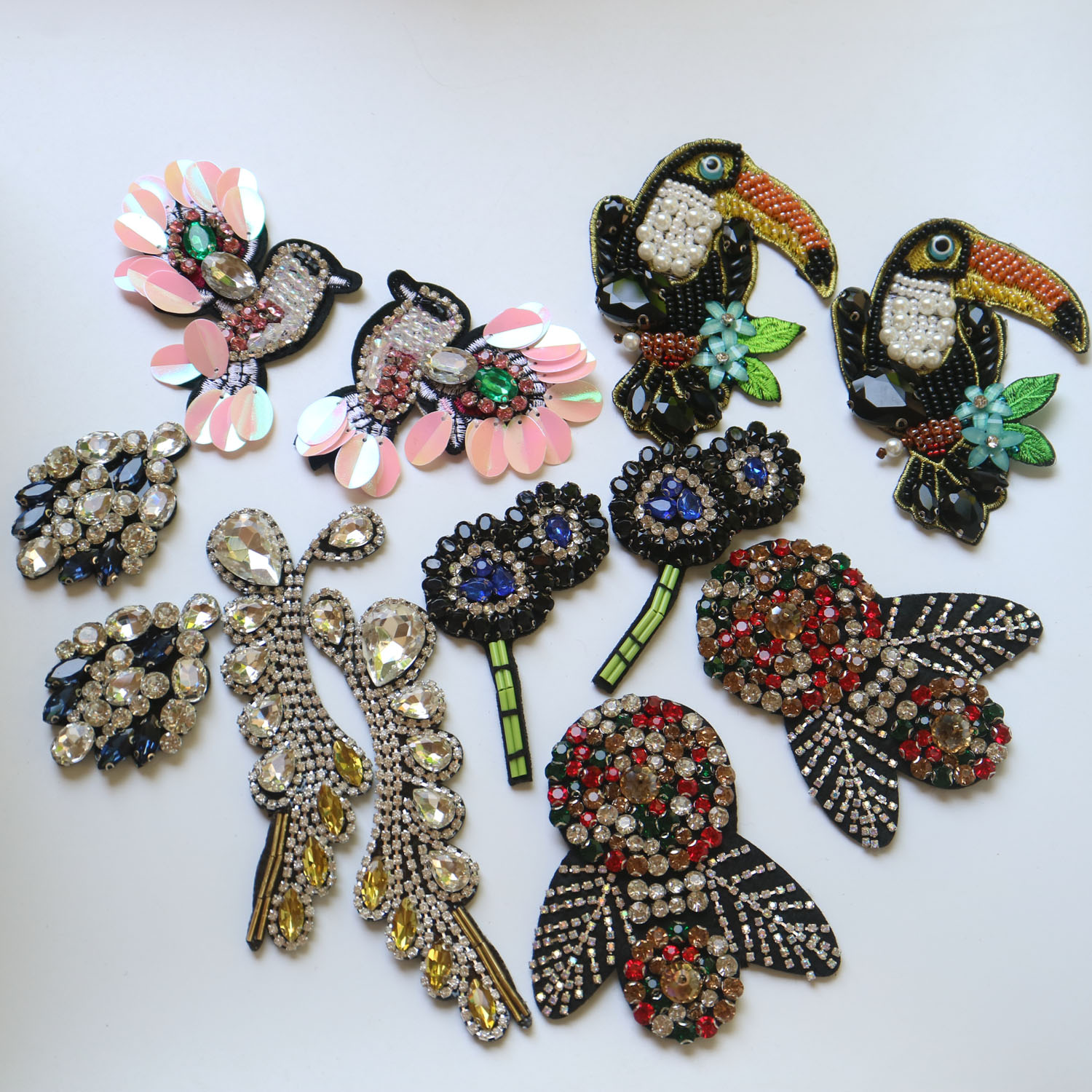 2pc/lot Luxury Rhinstone Patch - Luxury Bags Photos review and price